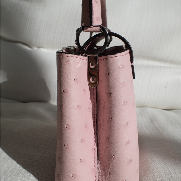 Louis Vuitton Pink Mini Capucine - Picture 7 of 15